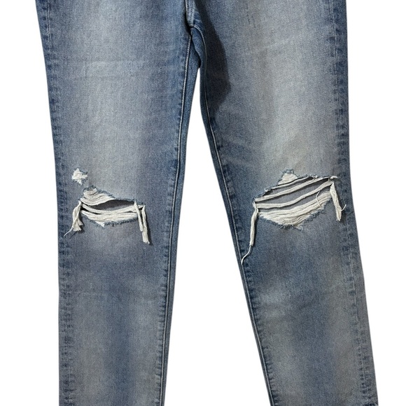 Pistola Women’s Cassie High Rise Jeans Blue Distressed Straight Size 26 NWT - Picture 4 of 11